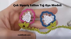 Çok Sipariş Edilen Tığ Oya Modeli