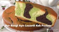 Her Rengi Ayrı Lezzetli Kek Pastası