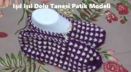 Işıl Işıl Dolu Tanesi Patik Modeli