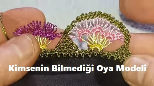 kimsenin bilmedigi oya modeli 1