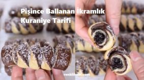 Pişince Ballanan İkramlık Kurabiye Tarifi