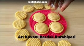 Arı Kovanı Bardak Kurabiyesi