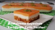 Bu Malzeme Sayesinde En Değişik Tatlı Tarifleri