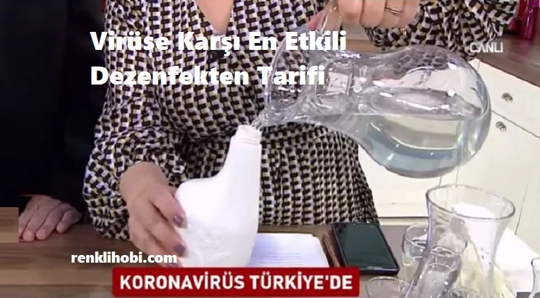 viruse karsi en etkili dezenfekten tarifi 1