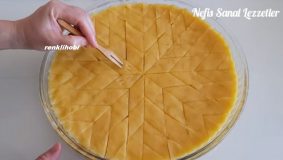 Hamur Açma Olmadan Baklavanın Yerini Alacak Şerbetli Tatlı Tarifi