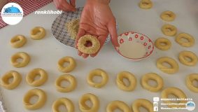 Ramazana Bayrama Şerbetli Halka Tatlısı