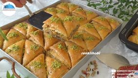 Şerbeti Tam Çeken 4 Farklı Model Ev Baklavası Tarifi