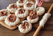 lahmacunun yerini alacak nefis buzgulu borek tarifi 1