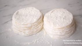 Tek Hareket İle 30 Kat Börek Tarifi