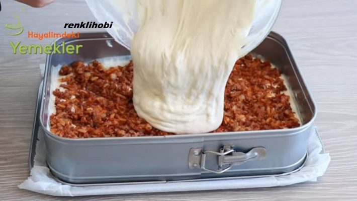 Fosur Fosur Kabaran Yoğurmadan Börek Tarifi