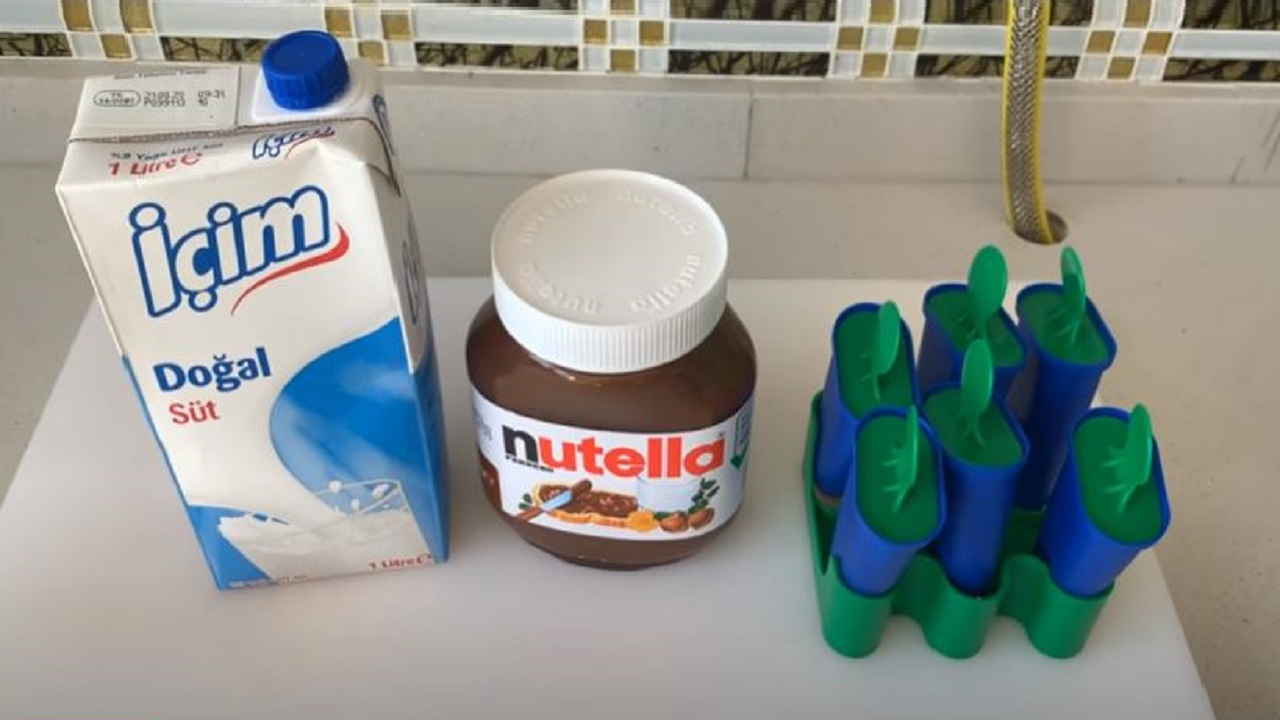 Nutellalı Gerçek Dondurma Tarifi 1