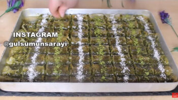 Cevizli Yada Fıstıklı Usta Baklava Tarifi