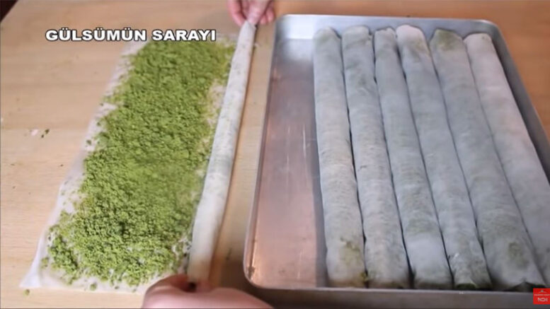 Cevizli Yada Fıstıklı Usta Baklava Tarifi 2
