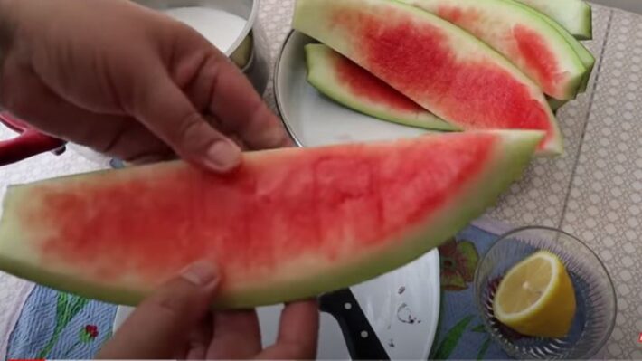 Kışa Karpuz Kabuğundan Marmelat Tarifi