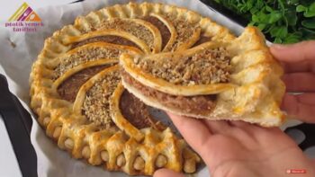 Kalıpsız Tablo Gibi Tart Tarifi