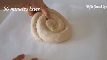 Tel Tel Ayrılan Mayasız Hafta Sonuna Çörek Tarifi
