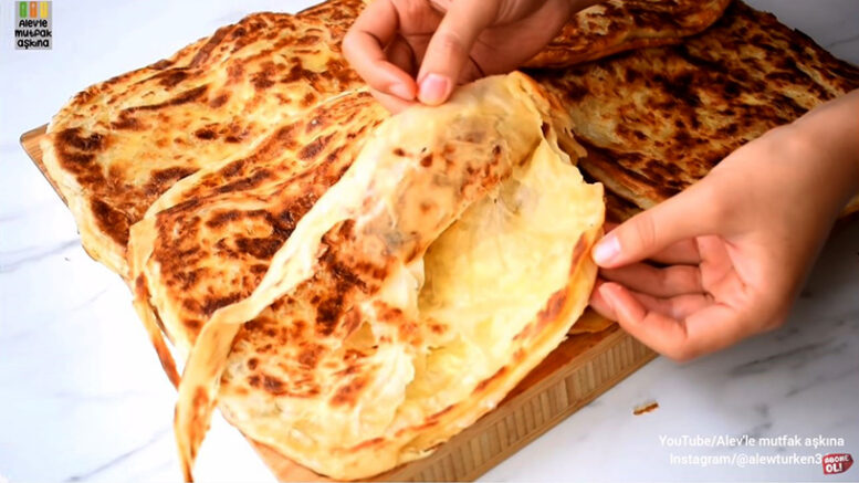 Katları Sayılamayan Pul Pul Dökülen İkramlık Katmer Tarifi 1