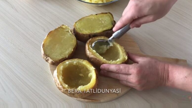 Farklı Patates Dolması Kahvaltılık Tarifi 1
