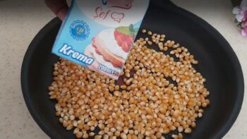 Şeflerin Tarifi Krema İle Mısır Patlatma