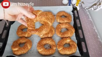 Sırrı 2 Bardak Suda Çıtır Simit Tarifi