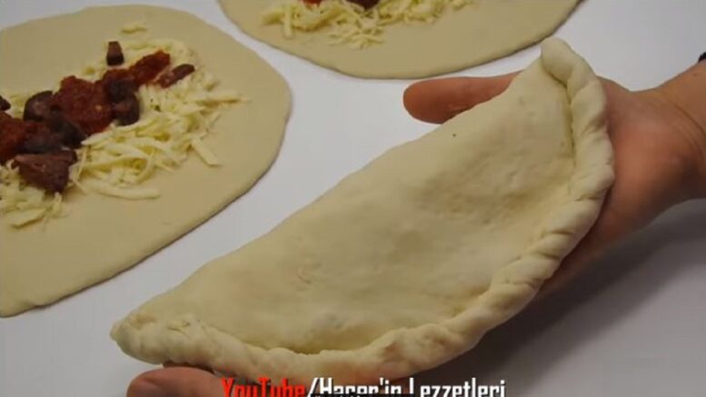 Pizza Gibi İkramlık Katmer Tarifi