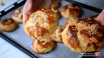 Rulo Hazırlanan Çıtır Poğaça Börek Tarifi