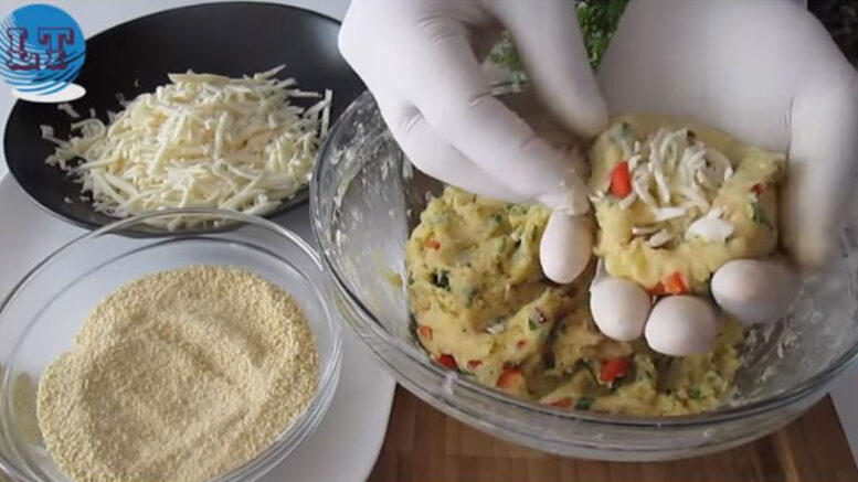 Çaya Kahvaltıya Patates Kroket Tarifi 2