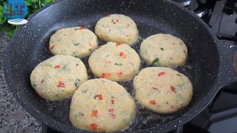 Çaya Kahvaltıya Patates Kroket Tarifi 3