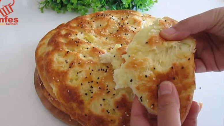 Patates Dolgulu Hafta Sonuna Kahvaltılık Pide Tarifi 4