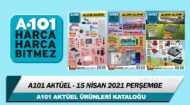 A101 Aktüel 15 Nisan 2021 Perşembe Kataloğu