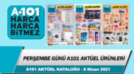 A101 Aktüel 8 Nisan 2021 Perşembe Kataloğu