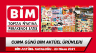 BİM Aktüel Cuma Kataloğu 23 Nisan 2021 – BİM kataloğunda neler var?