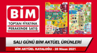 BİM Aktüel Salı Kataloğu 20 Nisan 2021 – BİM kataloğunda neler var?