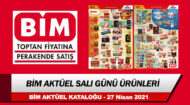 BİM Aktüel Salı Kataloğu 27 Nisan 2021 – BİM kataloğunda neler var?
