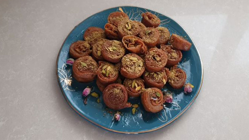 Değişik Pişirme Tekniği İle Şerbetli Tatlı Tarifi 5