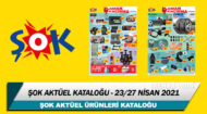 ŞOK Aktüel 23 – 27 Nisan 2021 Kataloğu – ŞOK kataloğunda neler var?