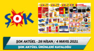 ŞOK Aktüel 28 Nisan – 4 Mayıs 2021 Kataloğu – ŞOK Bu Haftanın İndirimli Ürünleri