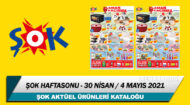 ŞOK Aktüel 30 Nisan – 4 Mayıs 2021 Kataloğu – ŞOK Haftasonu Fırsatları