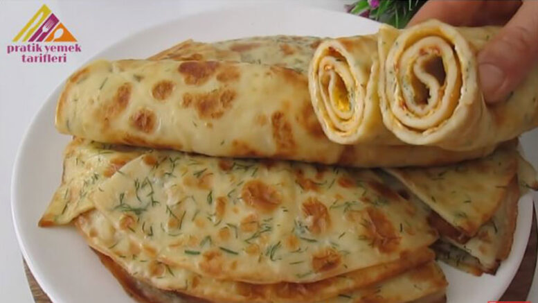 Pazar Kahvaltısının En Beğenileni Krep Börek Tarifi