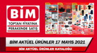 BİM Aktüel 17 Mayıs 2021 Kataloğu – BİM kataloğunda neler var?