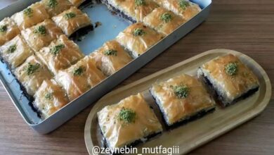 efsane lezzet olan kekli baklava tarifi 3