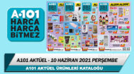 A101 Aktüel 10 Haziran 2021 Kataloğu – A101 Haftanın İndirimli Ürünleri