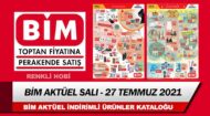 BİM Aktüel Salı Kataloğu 27 Temmuz 2021 – Bim İndirimli Ürünleri