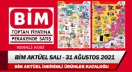 BİM Aktüel 31 Ağustos 2021 Salı Kataloğu – Bim İndirimli Ürünleri