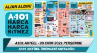 A101 Aktüel Kataloğu Birbirinden İlginç Ürünlerle Yayınlandı 28 Ekim 2021