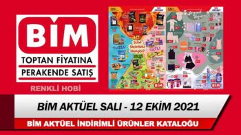 BİM Aktüel Kataloğu 12 Ekim 2021 Salı – Bim İndirimli Ürünleri