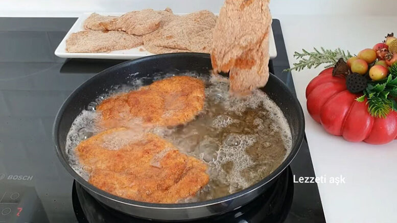 Alışkanlıkları Değiştirecek Tavuk Şinitzel Tarifi
