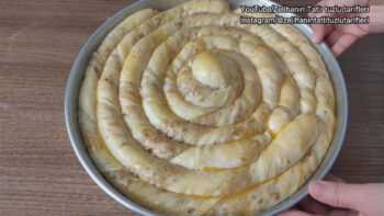 Böyle Lezzetlisi Olmayan Cevizli Bükme Çörek Tarifi