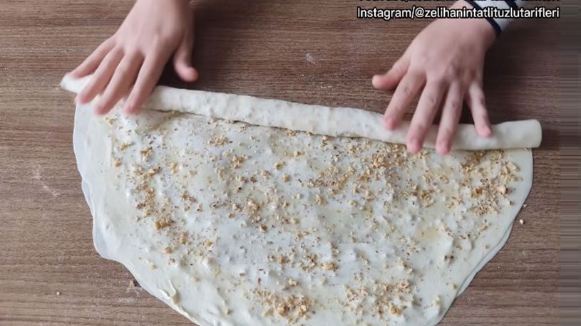 Böyle Lezzetlisi Olmayan Cevizli Bükme Çörek Tarifi 2
