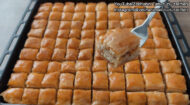En Kolay Yapılış Tekniği İle Yarım Saatte Baklava Tarifi
